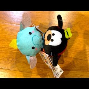 NWT Disney Tsum Tsum Mini Plush - Dumbo & Pluto